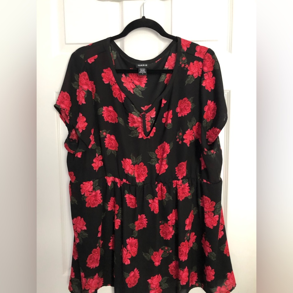 Torrid Peplum Blouse.
